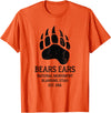 National Park Gifts Bears Ears National Monument Blanding Utah T-Shirt - Orange