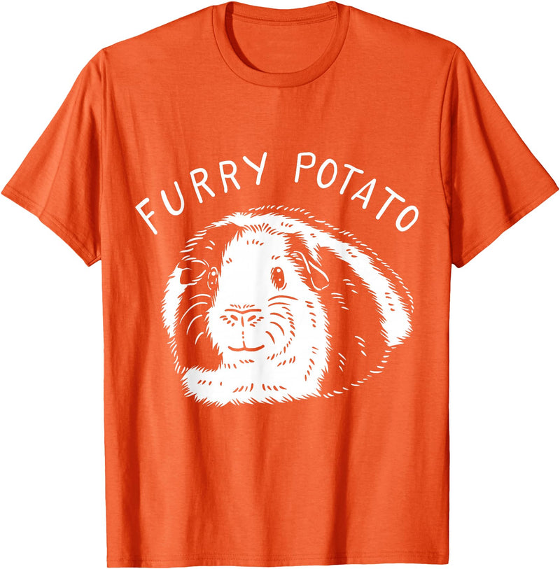 Guinea Pig Cavy Funny Gifts Guinea Pig Cavy Funny Gift T-Shirt - Orange