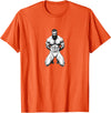 Jay Moe Design Bear, Pride, Gay Pride, Bear Pride Flag, Gay, Rainbow Flag T-Shirt - Orange