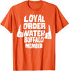 The Flintstones Loyal Order Of Water Buffalo Member T-Shirt - Orange