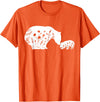 Funny Mama Bear Family Matching Gifts Clothing DJ Mama Bear T-Shirt - Orange