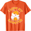 I Love My Hamster T-Shirt - Orange