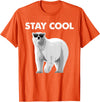 Polar Bear Gift Polar Bear Accessories & Stuff Cool Polar Bear Design for Men Women Kids Polar Bear Lover T-Shirt - Orange