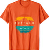 BASBO City of Buffalo New York T-Shirt - Orange