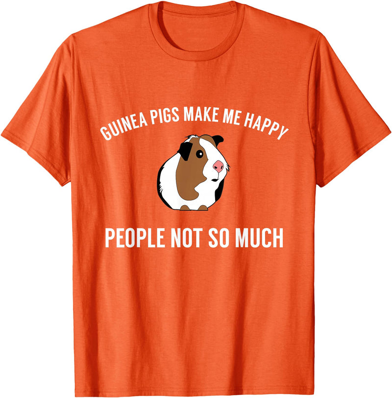 Guinea Pig Accessories & Gifts Funny Guinea Pig Tshirt Gift | Guinea Pig Tee T-Shirt - Orange