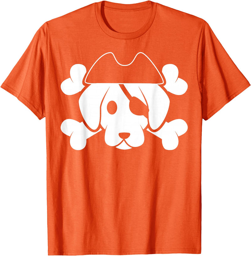 Pirate Costumes & Apparel Pirate Dog T-Shirt - Orange