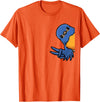 Thabluebirdluveve Bluebird Bird T-Shirt - Orange