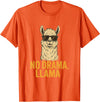 Am End Fashion No Drama, Llama - Cool Look T-Shirt - Orange