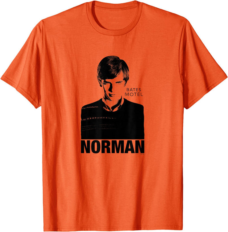 NBC Bates Motel Norman T-Shirt - Orange