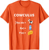 Math Geek Collection Funny Maths Cowculus Math Cows Product T-Shirt - Orange