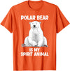 Polar Bear Gift Polar Bear Accessories & Stuff Cool Polar Bear Art For Men Women Kids Polar Bear Lover T-Shirt - Orange