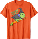 guineamerch Guinea Pig Wheeked Witch Halloween T-Shirt - Orange