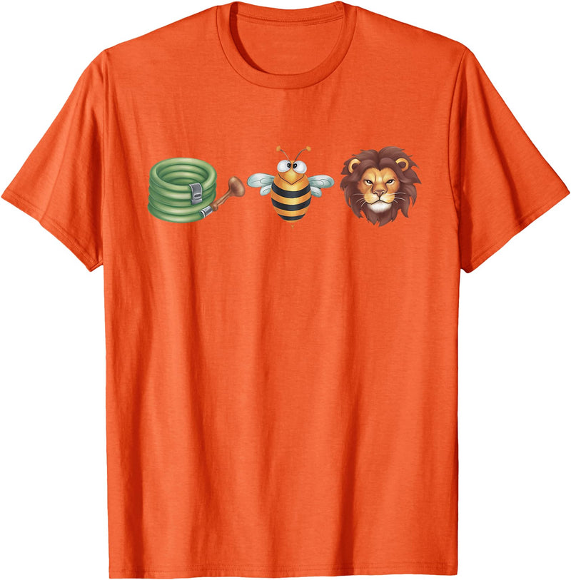 Hose Bee Lion Funny Meme Funny Ho's Be Lying Hose Bee Lion Funny Meme Hose Bee Lion T-Shirt - Orange