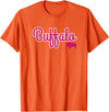 Buffalo NY Designs Buffalo NY Pink Color Logo, Buffalo Pride T-Shirt - Orange