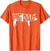 Pig Dad Pig Lover Owner Ranch Farmer Gifts Pig Dad Pig Lover Owner Ranch Farmer Father's Day T-Shirt - Orange