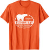 Port Stevens P.S.75 Design Hudson Bay Polar Bear Ontario Canada T-Shirt - Orange