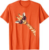 ÄGiräffeCo. Funny Giraffe Sunglasses T-Shirt - Orange