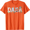 O-Fish-Ally 1st Birthday Matching Family Mom Dad Dada 1st Birthday Fishing T-Shirt - Orange
