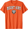 Official High School Fan Gear Mount Airy High School Granite Bears T-Shirt C2 T-Shirt - Orange