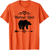 Homewise Shopper Memaw Memaw Bear Grandmother T-Shirt - Orange