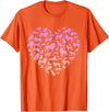Girls Lion Design Silhouette Lions Design for Lion Lover | Girls Lion T-Shirt - Orange