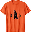 Lifting Motivation Bear Powerful Grizzly Bear Lifting Training T-Shirt T-Shirt - Orange