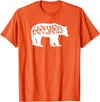 Esskay Designs Berkshires Massachusetts Tees Berkshires Bear T-Shirt - Orange