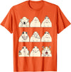 Hamster Reaction Meme Kids Boys Girls Men and Women T-Shirt - Orange
