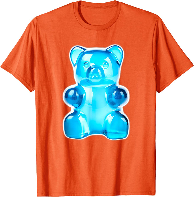 Urban Empyre Blue Gummy Bear Candy T-Shirt - Orange