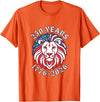 250th Anniversary Vintage Funny Cute Tees 250 Years 250th Anniversary July 4th Lion T-Shirt - Orange