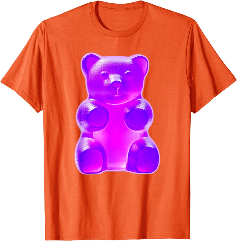 Urban Empyre Purple Gummy Bear T-Shirt - Orange