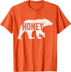 Matching Family Bear by Foxio Honey Bear Matching Family Camping Bear Funny Honey T-Shirt - Orange