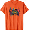 Whimsical Witchy Halloween Witchy Vibes T-Shirt - Orange