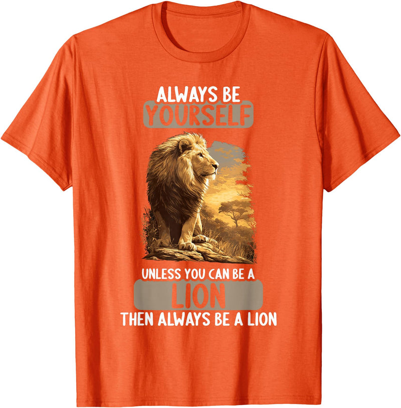 Lions Lion Lovers Shop Lions Lion T-Shirt - Orange
