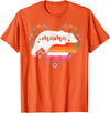 LGBT Lesbian Pride Shirts Mom Mama Bear for Moms LGBTQ Mama Bear Lesbian Pride Equal Rights Rainbow T-Shirt - Orange