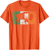 Buffalo - Saint Paddys Funny Ireland Flag Buffalo - Shamrock St. Patrick's Day Irish Flag T-Shirt - Orange