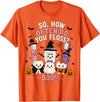 Funny Dental Dentist Halloween Tees How Often Do You Floss Funny Halloween Dentist Dental T-Shirt - Orange
