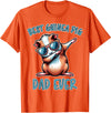Funny Guinea Pig Daddy Cute Guinea Pig Designs Guinea Pig Dad Funny Guinea Pig T-Shirt - Orange