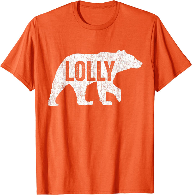 Matching Family Bear by Foxio Lolly Bear Matching Family Camping Bear Funny Lolly T-Shirt - Orange