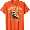 Tardigrade Water Bear Co Anatomy Of A Water Bear Funny Tardigrade T-Shirt - Orange