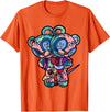 Voodoo Teddy Bear by - Sugar Kai Pastel Goth Two Headed Teddy Bear Voodoo Doll For Men T-Shirt - Orange