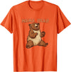 Happy Mama Bear Cool Vibes with Mama Bear Costume T-Shirt - Orange