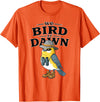 Nature Lover Gift for Bird Watchers Birdwatch We Bird At Dawn Funny Bird Watching Bird Lover Watcher T-Shirt - Orange