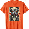 Haunted Spooky Halloween Gifts Halloween Vampire Pug Pugs T-Shirt - Orange