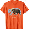 Katmai National Park Landscape Shirts & Gifts Alaskan Bear Katmai National Park Lake Image Alaska Souvenir T-Shirt - Orange