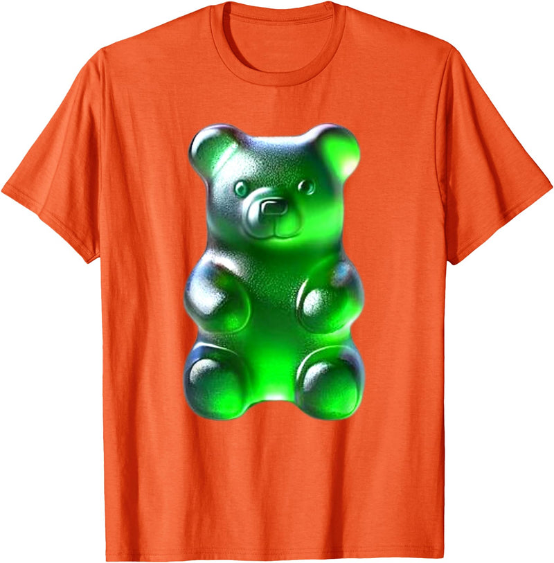 Urban Empyre Green Gummy Bear T-Shirt - Orange