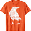 Crow Shirts Crow Raven Bird Lover Gift T-Shirt - Orange