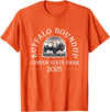 Southridge Design 2025 Custer State Park Buffalo Roundup - Distressed T-Shirt - Orange