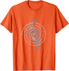 Down the Rabbit Hole. Alice in Wonderland T-Shirt in Orange