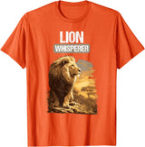 Lions Lion Lovers Shop Lions Lion Whisperer T-Shirt - Orange